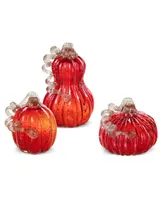 Glitzhome Pumpkin Gourd Set