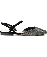 Journee Collection Women's Nysha Rhinestone Flats