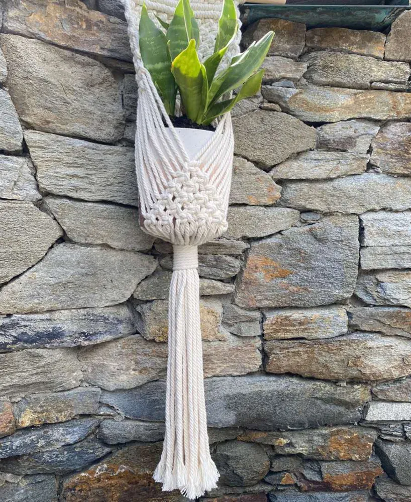 Flora Bunda Macrame Plant Hanger