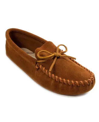 Minnetonka Men's Leather Laced Softsole Moccasins