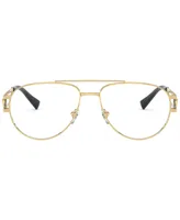 Versace VE1269 Men's Pilot Eyeglasses - Gold