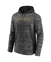 Men's Fanatics Charcoal Lafc Shining Victory Space-Dye Pullover Hoodie