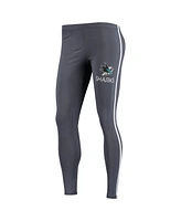 Women's Concepts Sport White, Charcoal San Jose Sharks Sonata T-shirt and Leggings Set