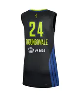 Women's Nike Arike Ogunbowale Black Dallas Wings Rebel Edition Jersey