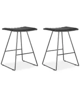 Branson Set of 2 Counter Stools