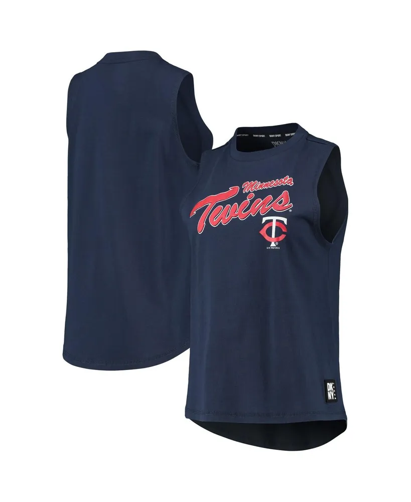 Women's Dkny Sport Navy Minnesota Twins Marcie Tank Top