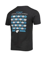 Men's Black Charlotte Fc Inaugural Season Tri-Blend T-shirt