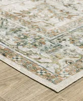 Jhb Design Sumter STR10 Machine-Washable 7'6" x 10' Area Rug