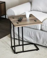 C Table with Fold Out Sides