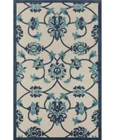 Lr Home Lanai LNI81813 3'6" x 5'6" Outdoor Area Rug