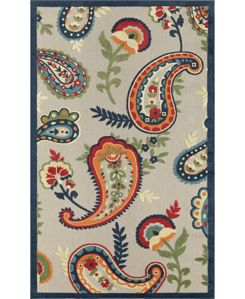 Closeout! Lr Home Lanai LNI81817 3'6" x 5'6" Area Rug