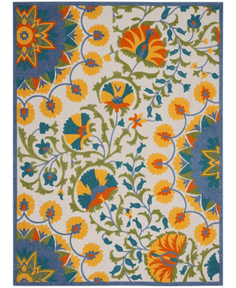 Nourison Home Aloha ALH22 7' x 10' Outdoor Area Rug