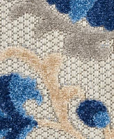Nourison Home Aloha ALH17 2' x 6' Runner Rug