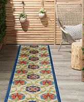 Nourison Home Aloha ALH19 2'3" x 10' Runner Rug