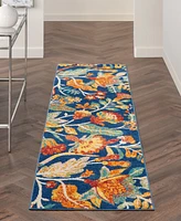 Nourison Home Allur ALR09 2'3" x 7'6" Runner Rug