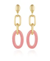 Vince Camuto Rock Candy Linear Earrings - Gold