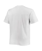 Men's Fanatics White San Francisco 49ers Big and Tall City Pride T-shirt