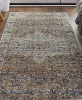 Feizy Kaia R39GM 3' x 12' Runner Area Rug