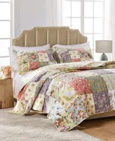 Greenland Home Fashions Blooming Prairie Quilt Set