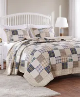 Greenland Home Fashions Oxford Quilt Set