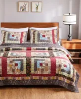 Greenland Home Fashions Colorado Lodge Quilt Set 3 Piece