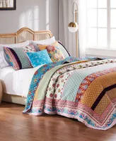 Greenland Home Fashions Thalia Quilt Set