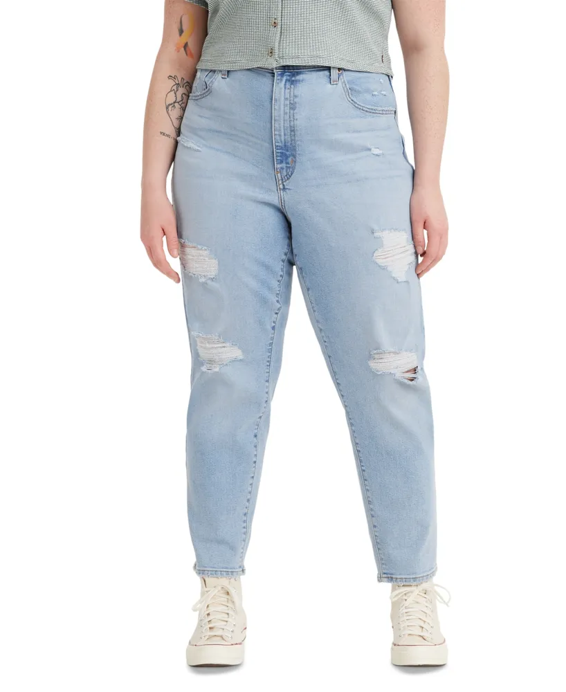 Levi's Trendy Plus Women's High-Waisted Mom Jeans