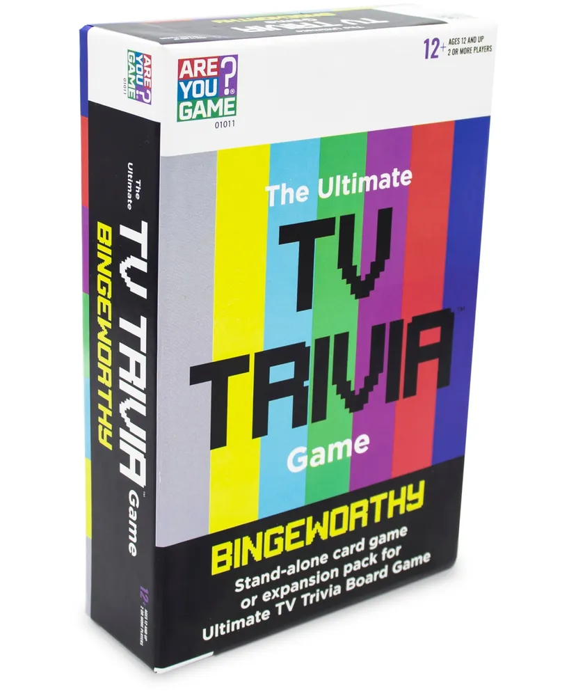Areyougame The Ultimate Tv Trivia Game - Binge Worthy Expansion Set, 82 Piece
