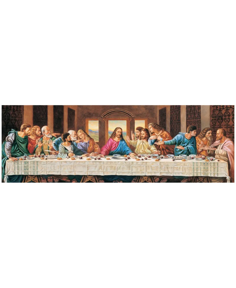 Masterpieces Puzzles The Last Supper Panorama Puzzle Set, 1000 Piece