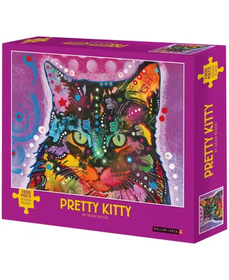 Willow Creek Press Dean Russo - Pretty Kitty Puzzle Set, 1000 Piece