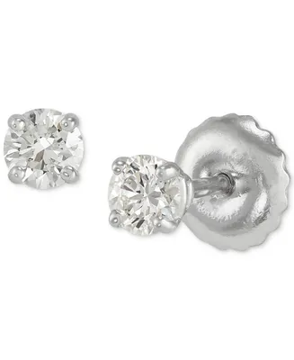 Diamond Stud Earrings (1/4 ct. t.w.) in 14k White Gold