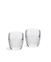 Vera Wang Wedgwood Diamond Mosaic Tumbler, Set of 2