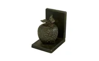 Rustic Fruit Bookends, Set of 2