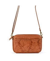 Women's Cora Leather Mini Phone Crossbody