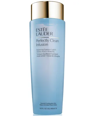Estee Lauder Perfectly Clean Infusion Balancing Essence Lotion With Amino Acid & Waterlily, 13.5 oz
