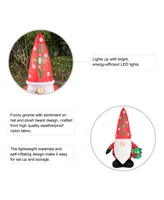 Glitzhome 6' Lighted Inflatable Gnome Decor