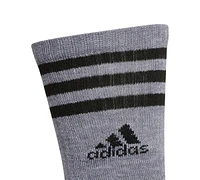 adidas Men's Athletic Cushioned Mixed Crew Socks - 6pk.