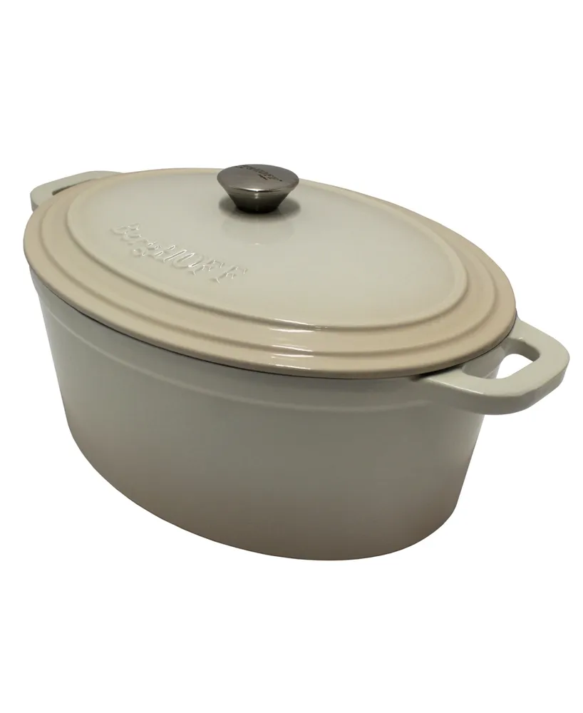 Neo Cast Iron Oval Cast Covered Dutch Oven