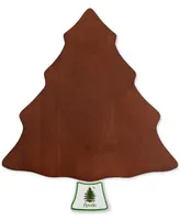 Spode Christmas Tree Wooden Cheese Board & Spreader