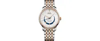 Mido Men's Swiss Automatic Baroncelli Smiling Moon Two Tone Stainless Steel Bracelet Watch 39mm
