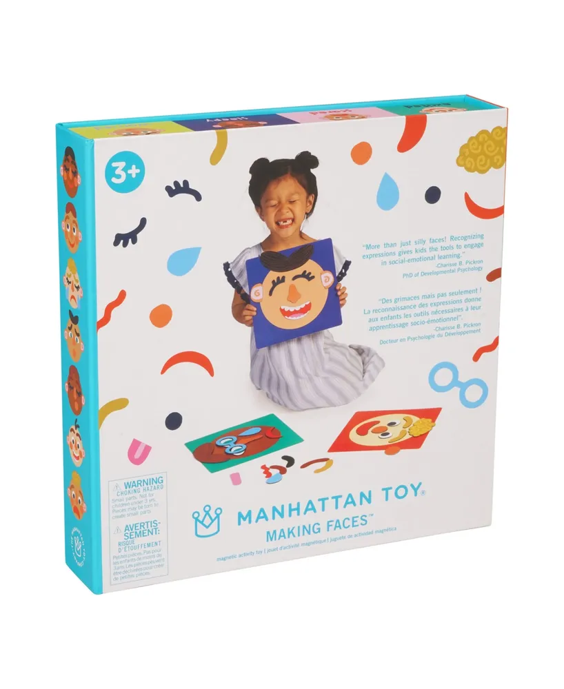 Manhattan Toy Company Making Faces Emotion Toy Set, 34 Piece