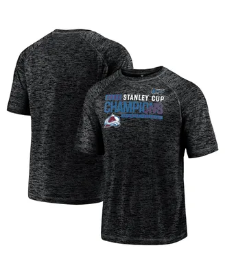 Men's Fanatics Black Colorado Avalanche 2022 Stanley Cup Champions Buzzer Beater T-shirt