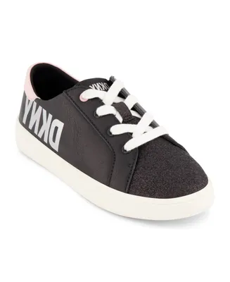 Dkny Big Girls Tennis Lace Up Sneakers