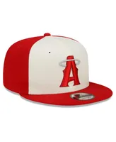 Big Boys New Era Red Los Angeles Angels 2022 City Connect 9FIFTY Snapback Adjustable Hat