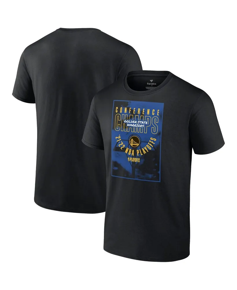 Men's Fanatics Black Golden State Warriors 2022 Western Conference Champions Extra Pass T-shirt