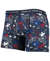 Men's Pair Of Thieves Navy, Blue New York Yankees Super Fit 2-Pack Boxer Briefs Set