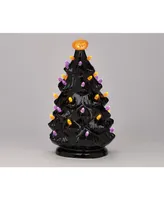 Led Vintage-Like Tree Halloween, 12.5" H