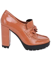 Kenneth Cole New York Women's Justin Lug High Heel Loafers