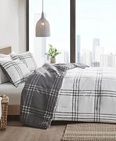 Intelligent Design Pike Plaid 3-Pc. Comforter Set, King/California King