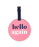 Kate Spade "Hello Again" Luggage Tag with Adjustable Strap